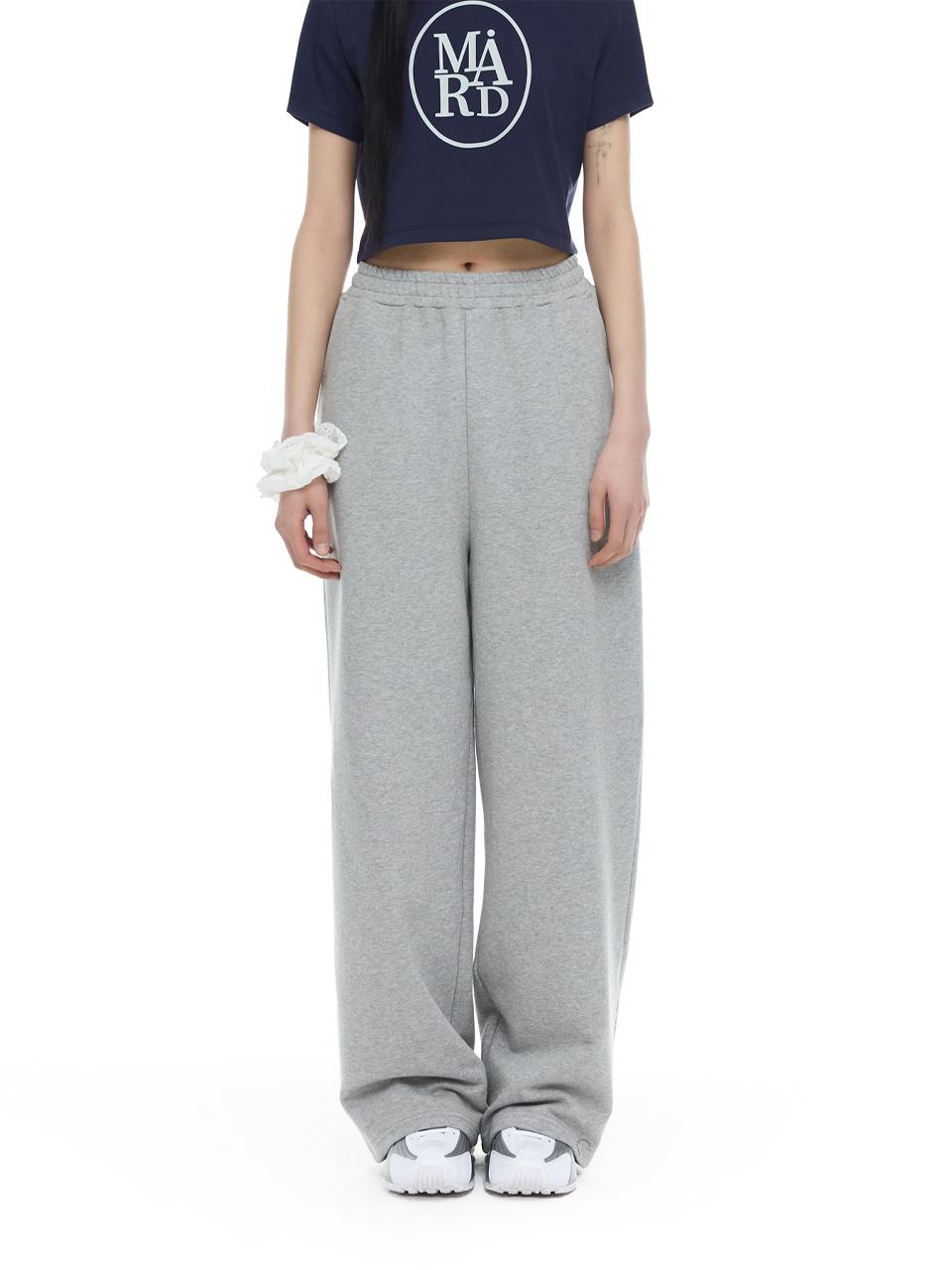 mardmard Essential Symbol Logo Sweatpants [Melange Gray]
