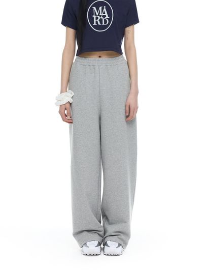 mardmard Essential Symbol Logo Sweatpants [Melange Gray]