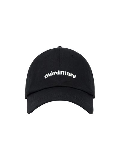 mardmard Signature Arch Logo Ball Cap [Black]