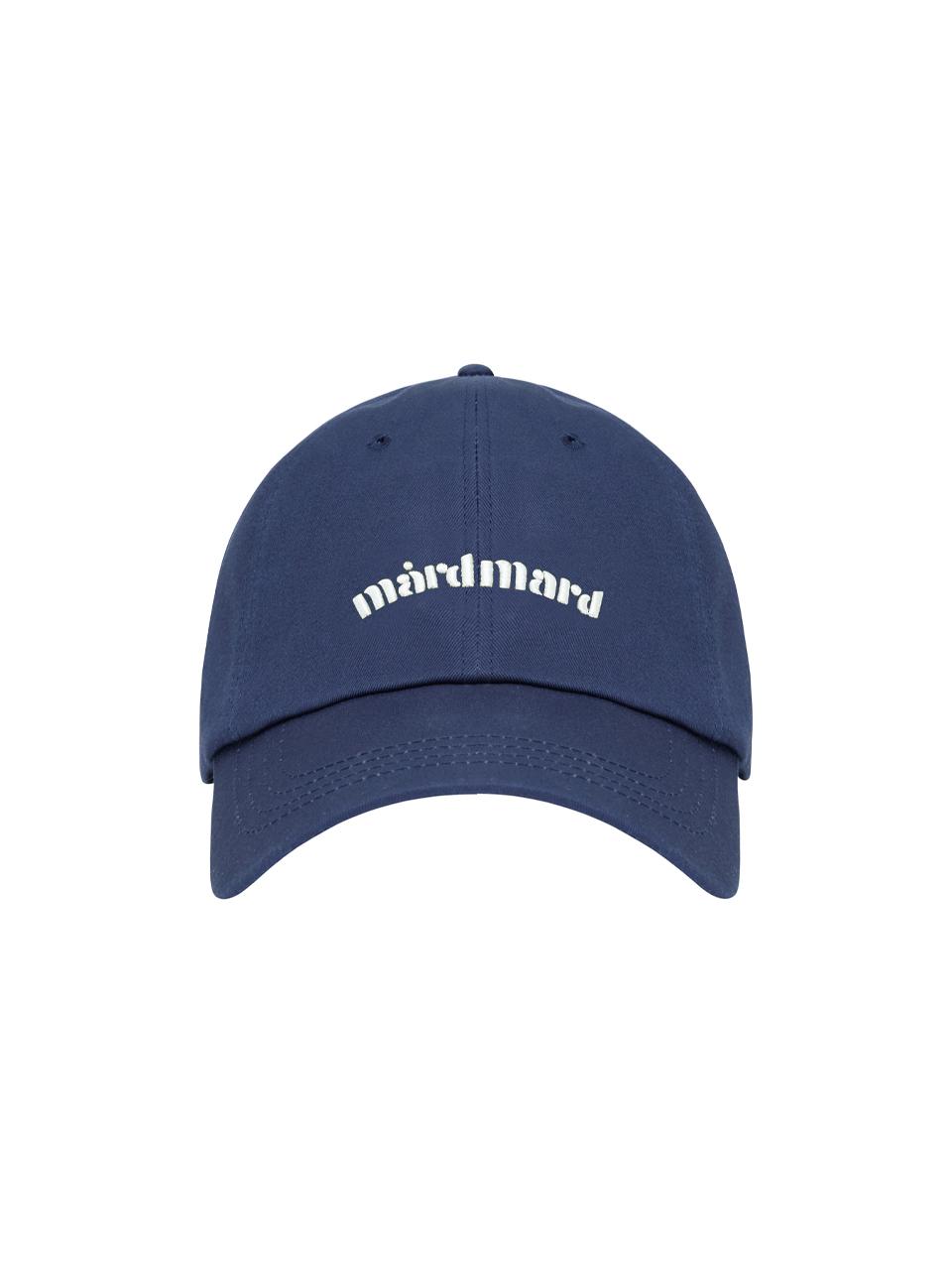 mardmard Signature Arch Logo Ball Cap [Navy]