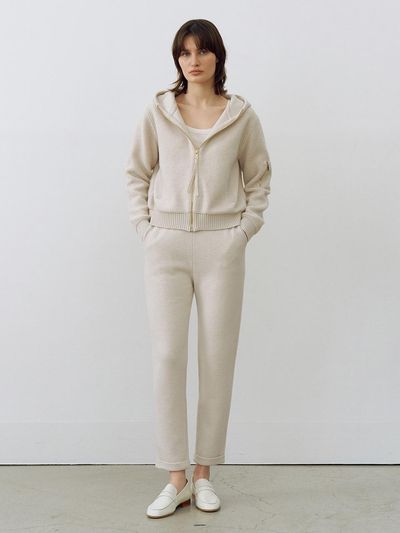 Mare di mari Cashmere-wool Relaxed Jogger Pants
