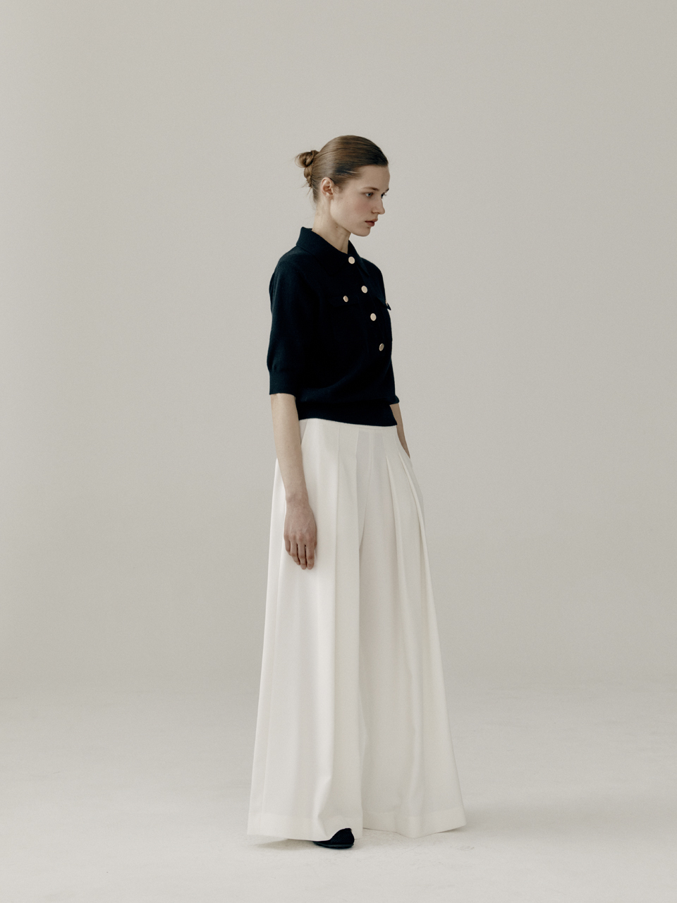 Mare di mari Mari Wide Pants - White