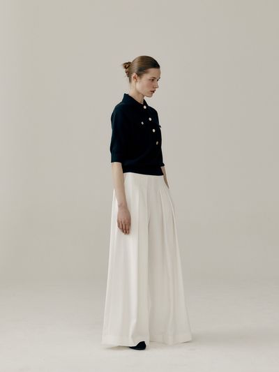 Mare di mari Mari Wide Pants - White