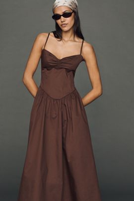 Mare Mare 100% Cotton A-line Midi Dress