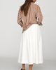 Mare Mare 100% Cotton Seamed Midi Skirt - 4