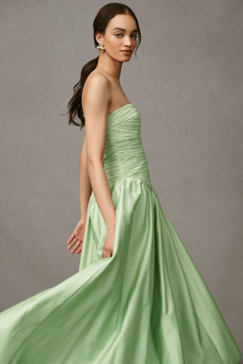 the mare mare briana drop-waist bubble-hem dress Princesa Black Lace Drop Waist Maxi Dress main image 0