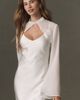 Mare Mare Caped Satin Slip Dress - 2