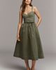 Mare Mare Cotton Seamed Midi Dress - 1