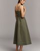 Mare Mare Cotton Seamed Midi Dress - 3