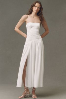 Mare Mare Deco Bustier Maxi Dress