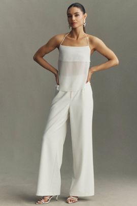 Mare Mare Easy Breezy Sheer Panel Tank Top