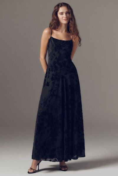 chinese dress ladies Tatum Fitted Maxi Dress with Leg Slit main image 0