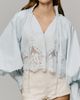 Mare Mare Lace Inset Long-Sleeve Blouse - 3