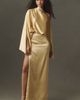 Mare Mare Long-Sleeve Draped Maxi Dress - 1