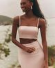 Mare Mare Lydia Satin Skirt and Cape Set - 1