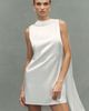 Mare Mare Scarf Satin Mini Dress - 1