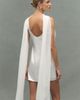 Mare Mare Scarf Satin Mini Dress - 2