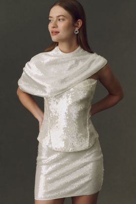 Mare Mare Sequin Mini Skirt