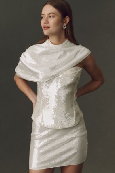 Mare Mare Sequin Mini Skirt