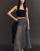 Mare Mare Sheer Dot Maxi Skirt - 1
