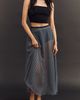 Mare Mare Sheer Dot Maxi Skirt - 2