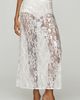 Mare Mare Sheer Lace Sequin Skirt - 2