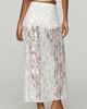 Mare Mare Sheer Lace Sequin Skirt - 4