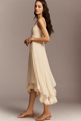 chinese dress ladies French Connection Women's Maxime Knit Strapless Midi Dress, Size XL, White main image 0