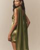 Mare Mare Viviene Satin Scarf Mini Dress - 5
