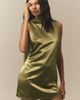 Mare Mare Viviene Satin Scarf Mini Dress - 6