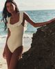 Mare Perpetua Mare Perpetua Golden Solid One-Piece Swimsuit - 4