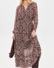 Marea Marea Audra Top Chocolate Lace Floral - 5