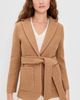 Marea Marea Boiled Wool Blazer Camel - 2