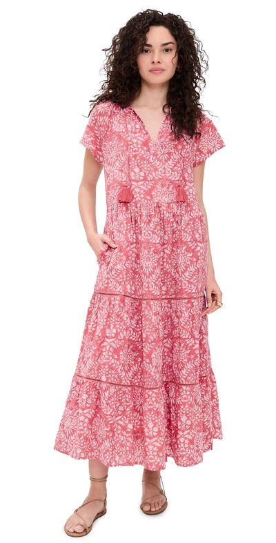 Marea Marea Breakers Dress Faded Rose
