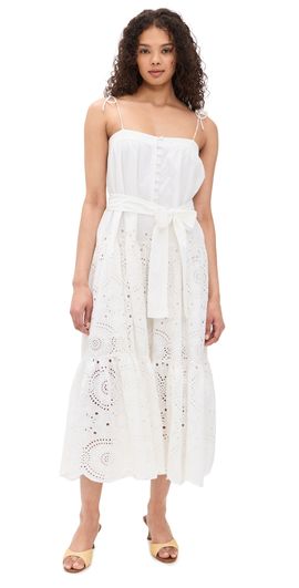 Marea Marea Camille Dress White Eyelet