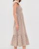 Marea Marea Celine Gingham Dress Mocha Mini Gingham - 4