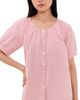 Marea Marea Everly Top Red/White Seersucker - 1