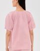 Marea Marea Everly Top Red/White Seersucker - 4