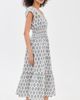 Marea Marea Fiona Dress Indigo Meadow - 4