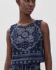 Marea Marea Josie Tank Navy/Dusty Blue Bandana - 2