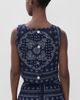 Marea Marea Josie Tank Navy/Dusty Blue Bandana - 3