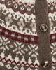 Marea Marea Louise Fair Isle Cardigan Brown - 6