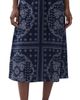 Marea Marea Lydia Skirt Navy/Dusty Blue Bandana - 1