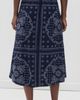 Marea Marea Lydia Skirt Navy/Dusty Blue Bandana - 3