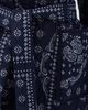 Marea Marea Quilted Bandana Jacket Navy/Dusty Blue Bandana - 6