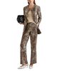 Marella Marella Cat Print Round Neck Jacket - 2