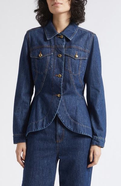 MARELLA MARELLA Cotton Peplum Jacket