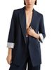 Marella Marella Cuffed Peak Lapel Blazer - 1