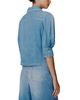 Marella Marella Denim Look Puffed Sleeve Shirt - 3