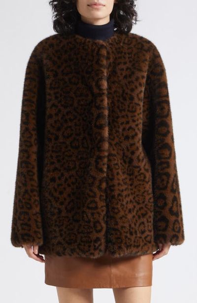 MARELLA MARELLA Faux Fur Coat